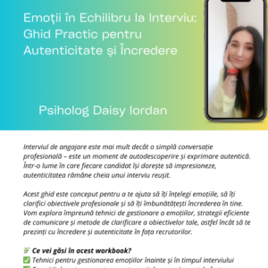 Ebook profesional „Emoții în Echilibru la Interviu”